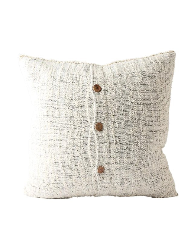 Ida Cushion - Off White/Slate - Cushion - Republic Home