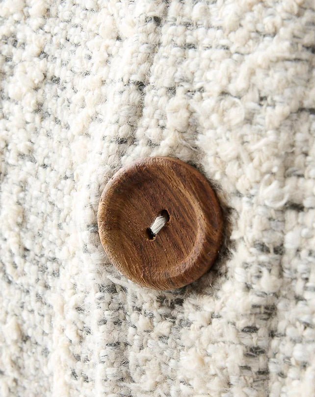 Ida Cushion - Off White/Slate - Cushion - Republic Home