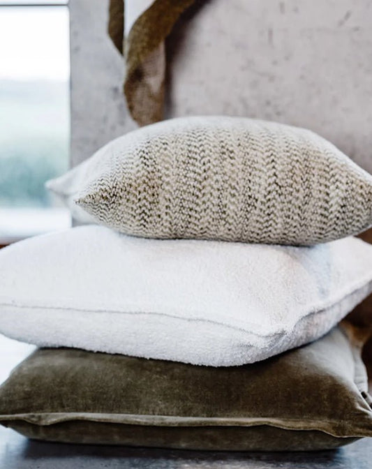 Kanso Cushion - Off White - Cushion - Republic Home