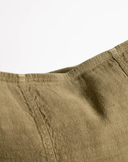 Luca Linen Cushion - Olive 60x60 - Cushion - Republic Home