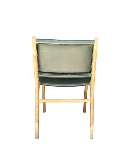 Maya Plush Dining Chair (Dark Green) - Furniture - Republic Home