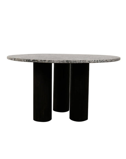 Nabu Dining Table (Alaska White) - Furniture - Republic Home