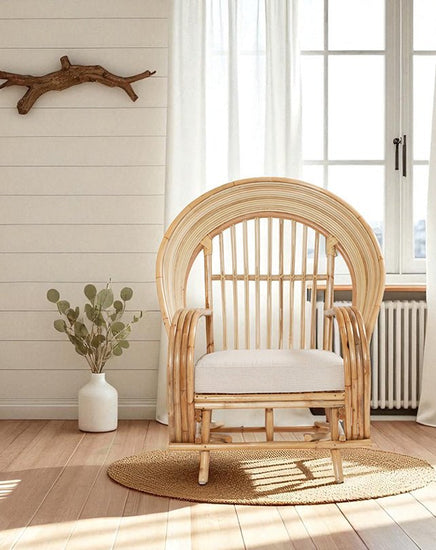 Raffles Cane Chair - Furniture - Republic Home