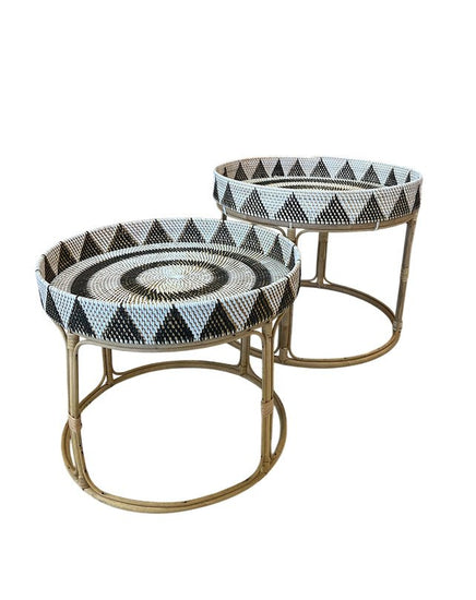 Rattan Side Table - Furniture - Republic Home