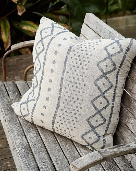 Senza Cushion - Soft Ink/Navy - Cushion - Republic Home