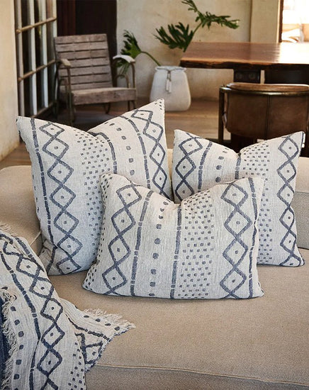 Senza Cushion - Soft Ink/Navy - Cushion - Republic Home