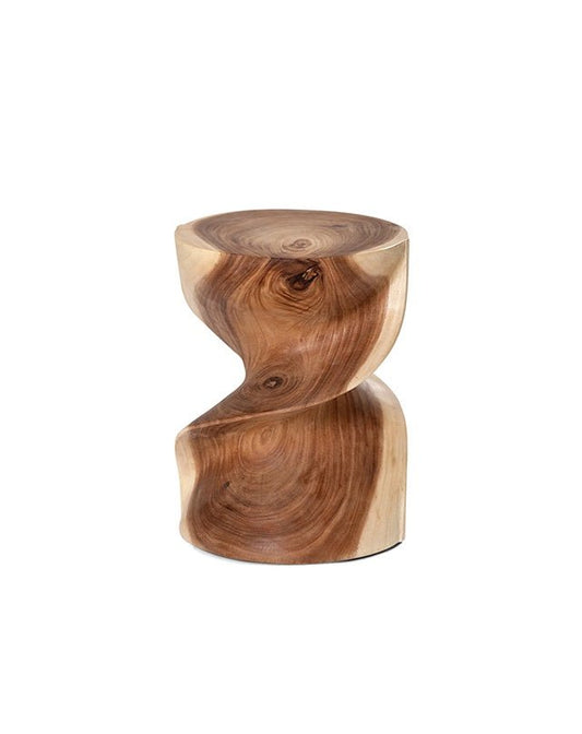 Suar Helix Stool - Furniture - Republic Home