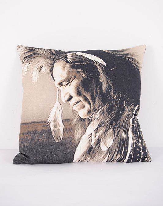 Native American Chief cushion - Republic Home - Cushion