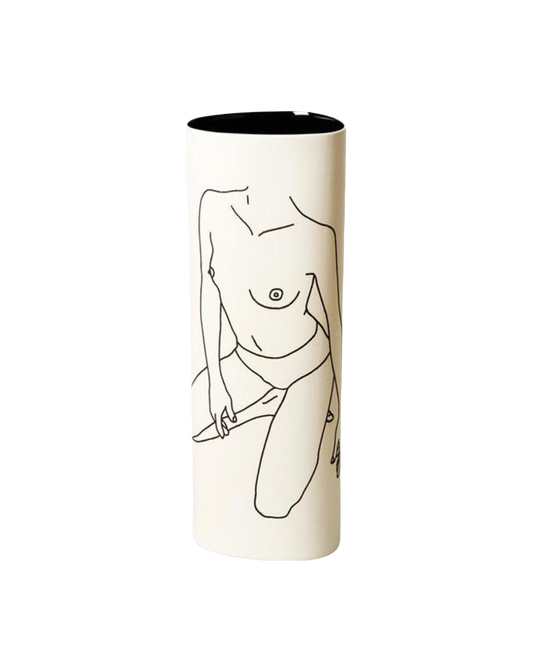 Nude Kneeling Vase - Republic Home - Homewares