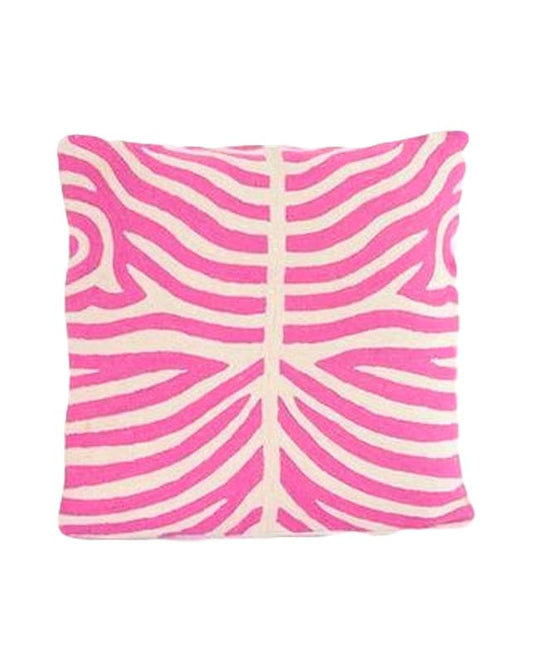 Zebra Pink cushion - Republic Home - Cushion