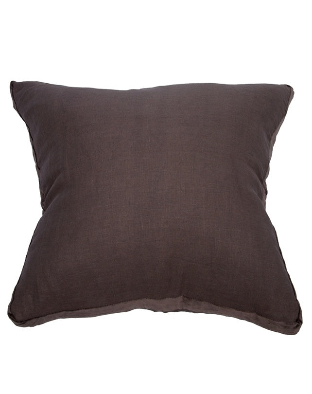 Essential Husk Linen Velvet Cushion 60x60 - Republic Home - Cushion