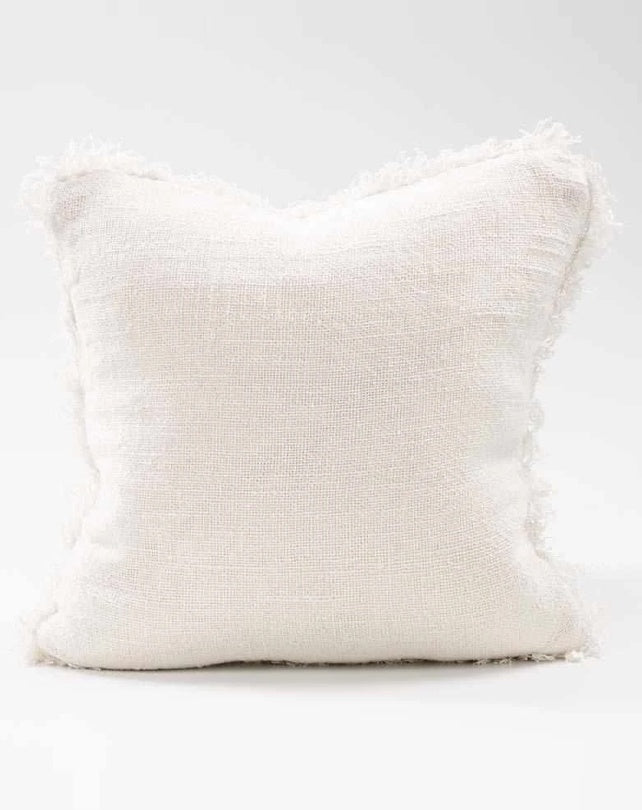 Bedouin Linen Cushion - Ivory 50x50 - Republic Home - Homewares