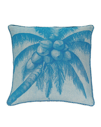 Aqua Pacific Coconuts Cushion 55x55 - Republic Home - Cushion