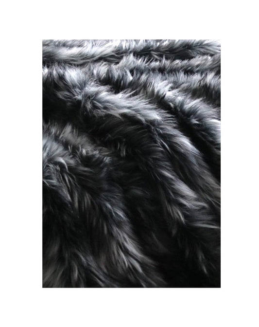 Heirloom Faux Fur Throw - Alaskan Wolf 1.5x1.8 - Republic Home - Homewares