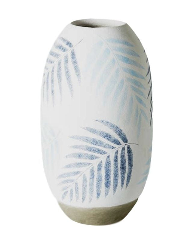 Blue Tropical Large Vase - Republic Home - Homewares