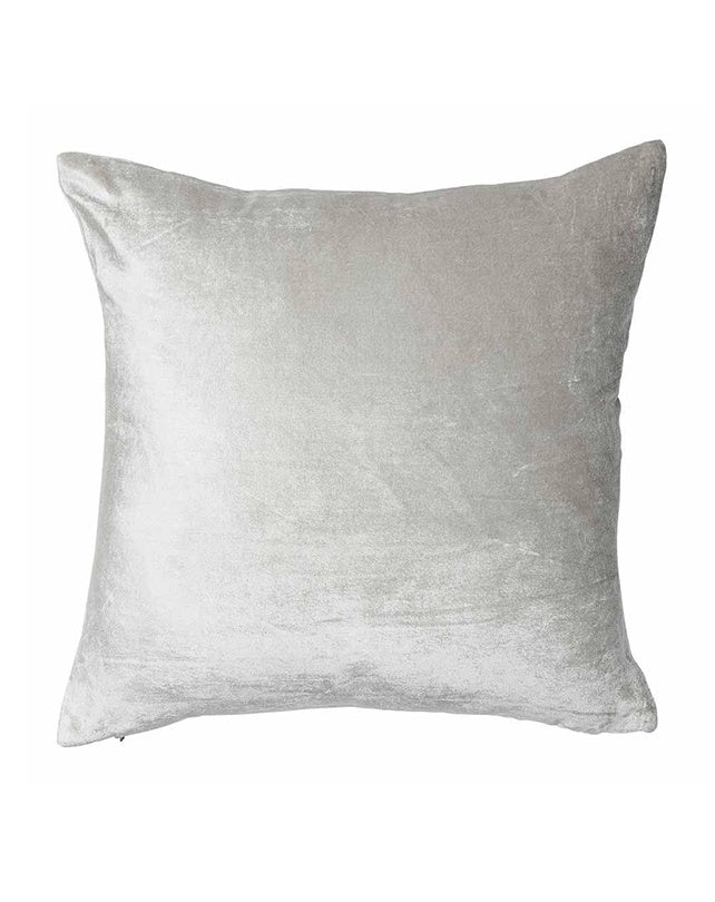 Precious Velvet Cushion 50x50 - Metallic Silver - Republic Home - Cushion
