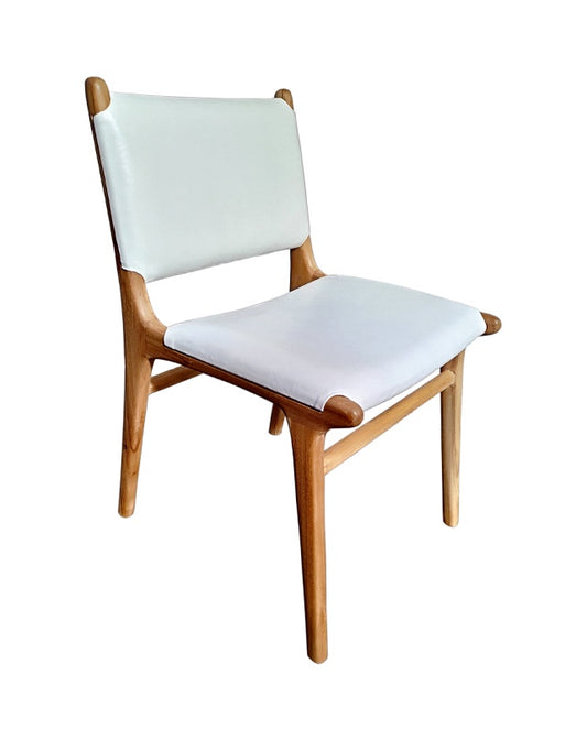 Maya Plush Dining Chair (White) - Republic Home - Furniture