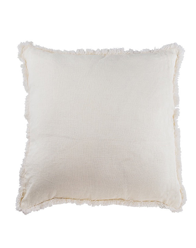 Luca Boho White Cushion 50x50 - Republic Home - Cushion