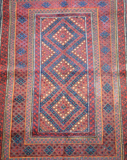 Afghan Kilim & Carpet 138x80cm - Republic Home - Rugs