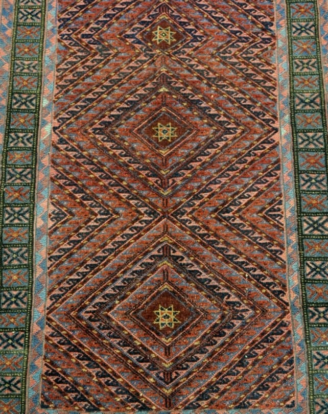 Afghan Kilim & Carpet 125x80cm - Republic Home - Rugs