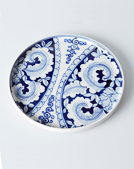 Modern Chinois Large Plate - Republic Home - Ceramic