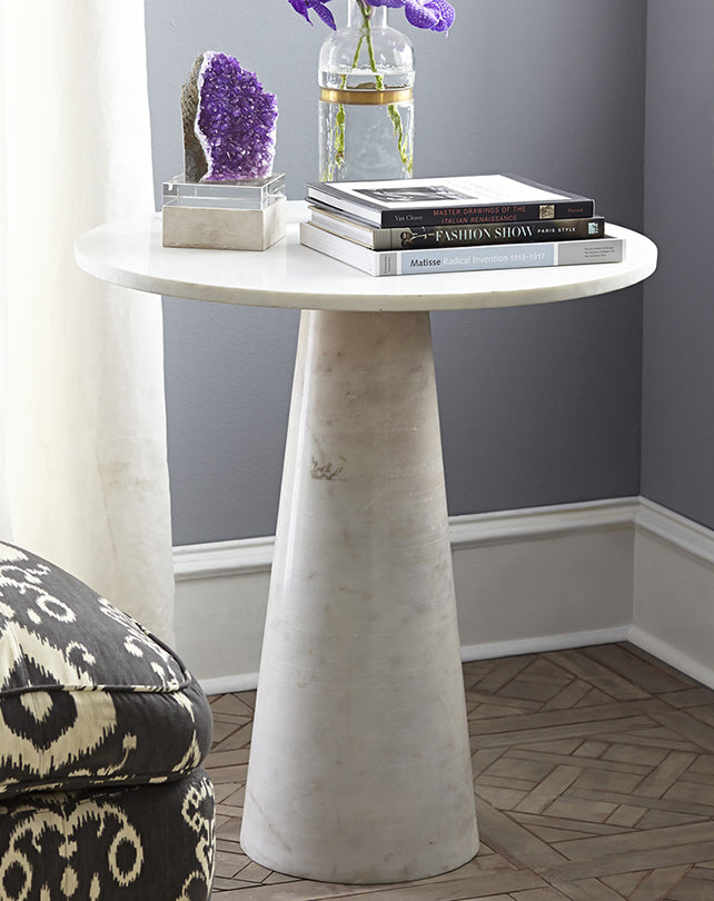 Agra Marble Accent Table - Republic Home - Furniture