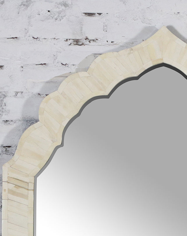 Alhambra Mirror White Bone Inlay - Republic Home - Furniture
