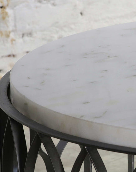 Almaty Coffee Table Zinc/White - Republic Home - Furniture