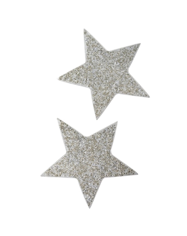 Beaded Star Silver/Grey - Republic Home - Homewares