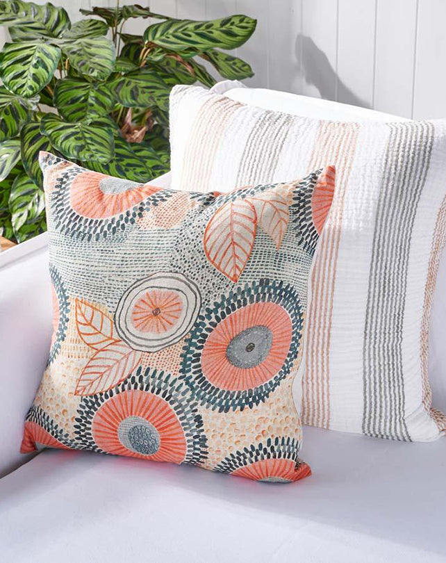 Brillar Linen Cushion - Multi Coloured 50x50