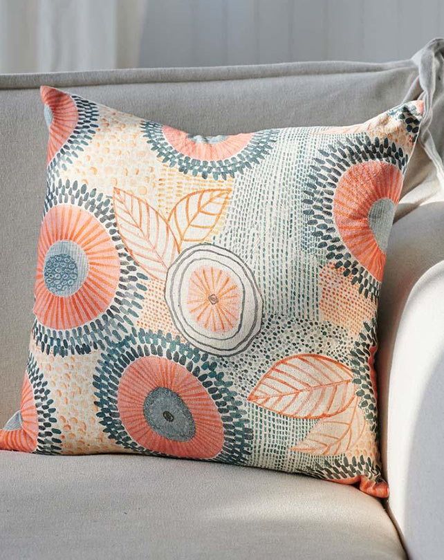 Brillar Linen Cushion - Multi Coloured 50x50