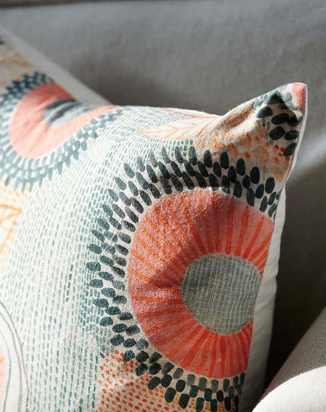 Brillar Linen Cushion - Multi Coloured 50x50