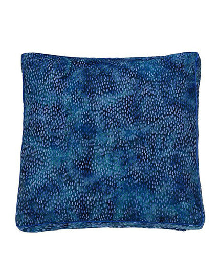 Ceylon Blue Rain Cushion 50x50 - Republic Home - Cushion