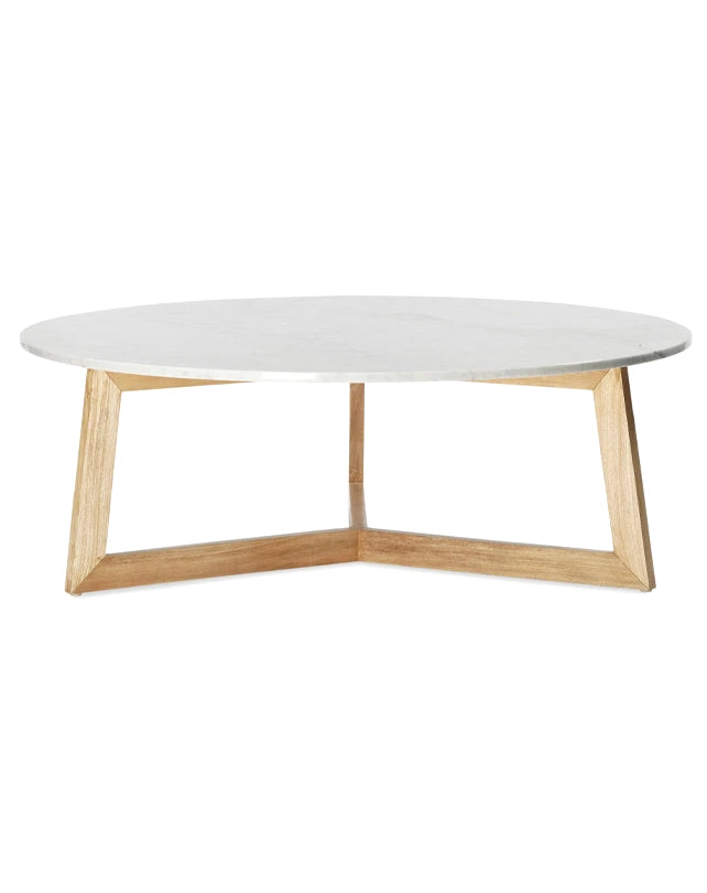 Delta Coffee Table (Marble) - Republic Home - Furniture