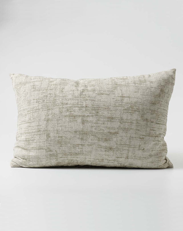 Dendi Reversible Jacquard Cushion - Sage 40x60