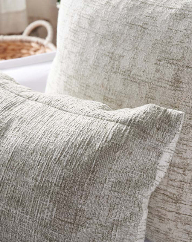 Dendi Reversible Jacquard Cushion - Sage 40x60