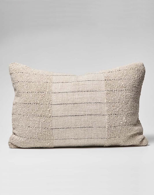 Mayla Cushion Natural & Black Stripe 40x60