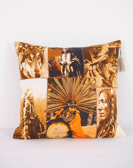 Native American Montage cushion - Republic Home - Cushion