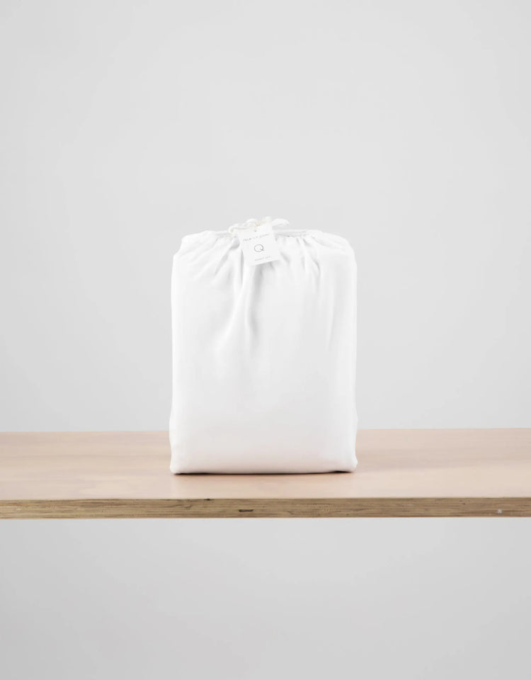 Organic 500TC Cotton Sheet Set — White IsleOfOmni