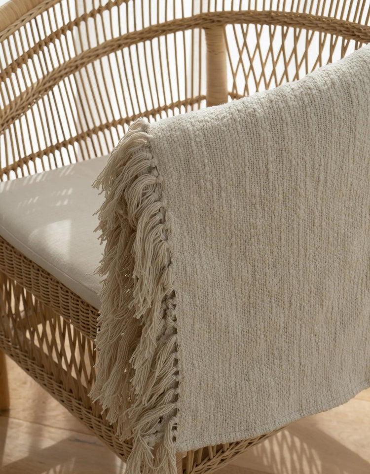 Organic Cotton Throw IsleOfOmni