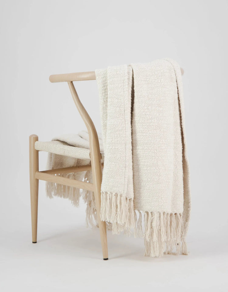 Organic Cotton Throw IsleOfOmni