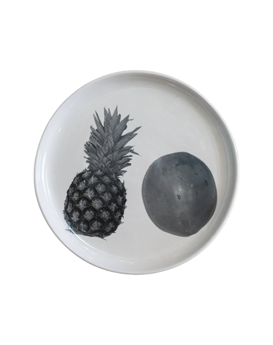 Pineapple & Peach Plate - Republic Home - Homewares
