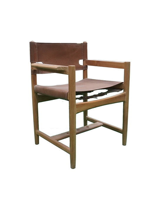 Safari Dining Chair with Arms