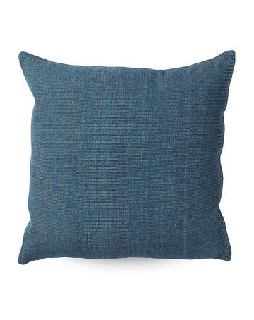 Navy Ethnic Outdoor Cushion - 60 x 35cm
