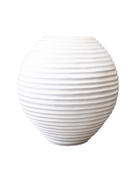 Spiral Vase - White 70 cm