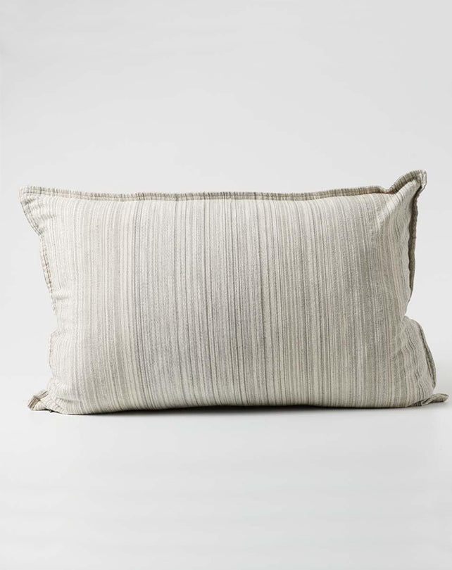 Vista Cushion - Sage/White Stripe 40x60