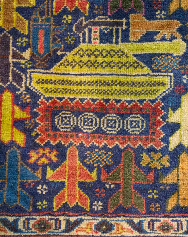 Afghan Balouch War Rug 150x100cm - Rugs - Republic Home