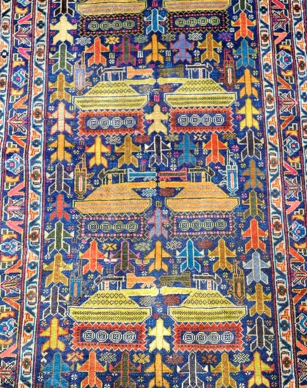 Afghan Balouch War Rug 150x100cm - Rugs - Republic Home