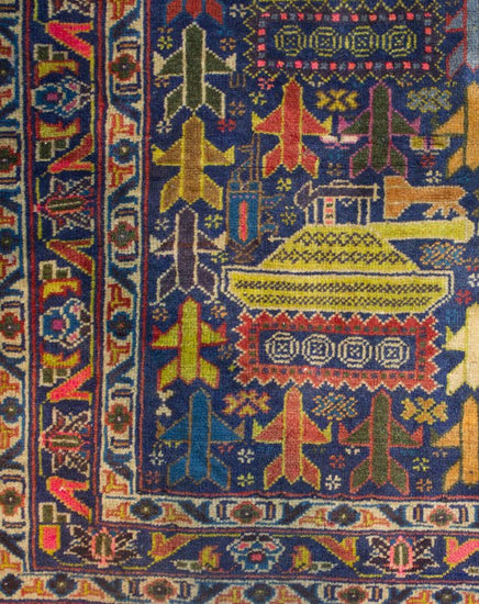 Afghan Balouch War Rug 150x100cm - Rugs - Republic Home