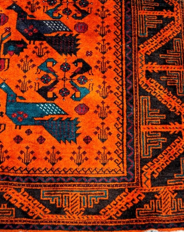 Balouch Peacock Rug 295x135cm - Rugs - Republic Home